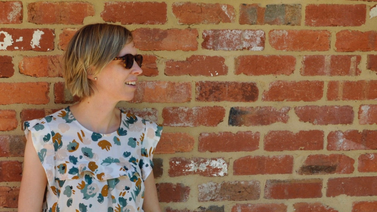 Crystal Top in a viscose from Atelier Brunette