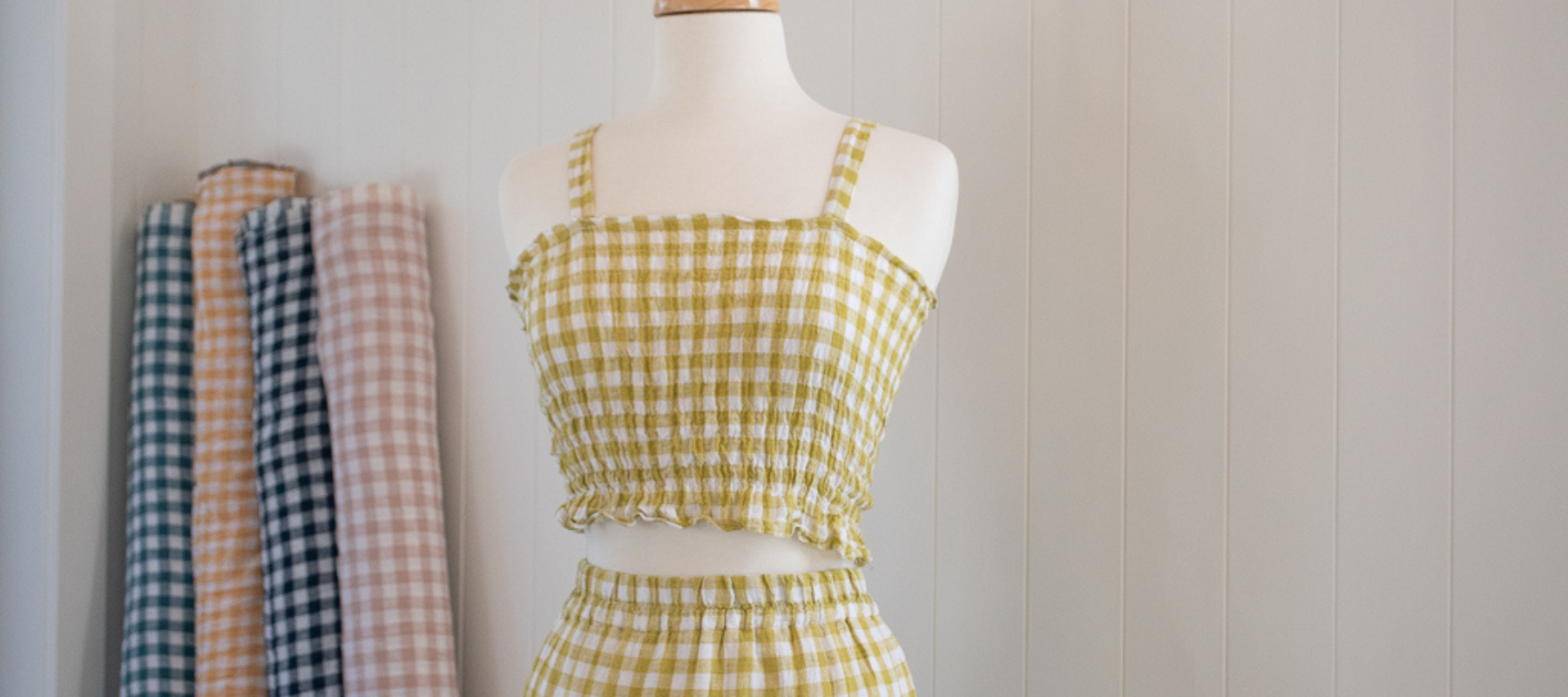 Lucy's Crinkle Linen Set