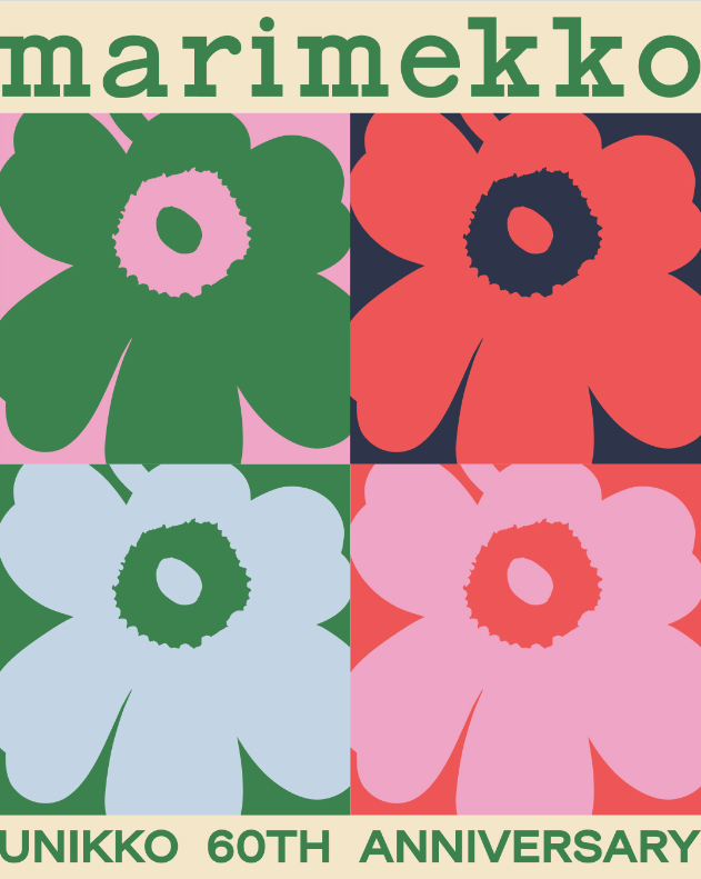 Celebrating 60 years of Marimekko's iconic Unikko print