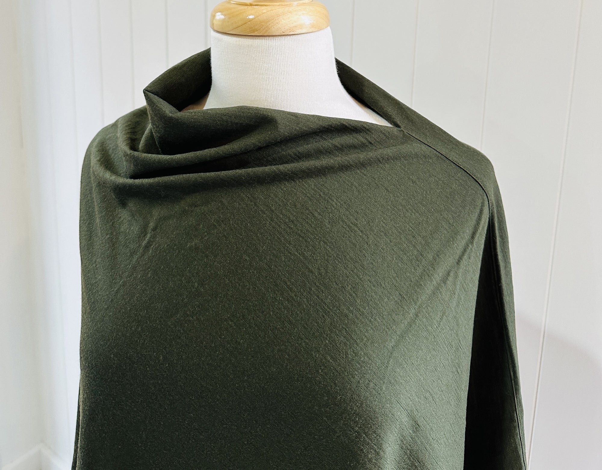 Tutorial: make your own merino wool poncho