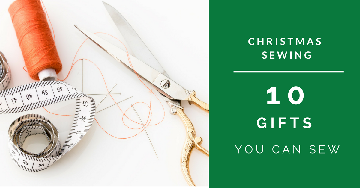 10 Gifts You Can Sew This Christmas (2017 edition) - MaaiDesign Fabrics