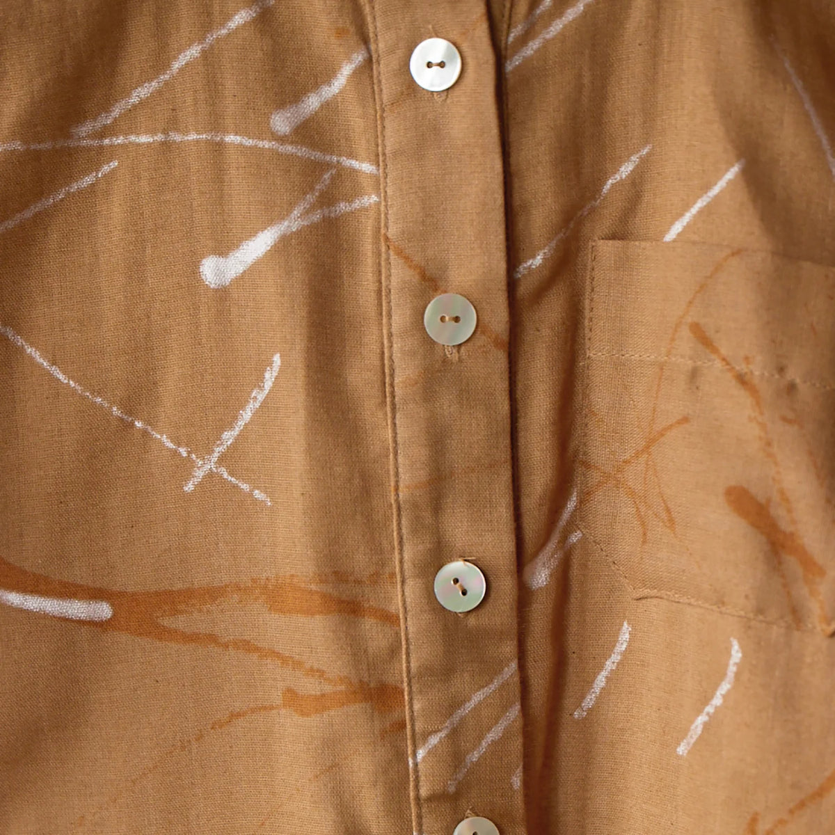 Nani Iro Seventone - Double Gauze - Brown