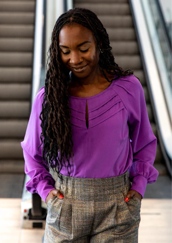 Chelsea Blouse - Sewing Pattern | Maison Fauve – MaaiDesign Fabrics