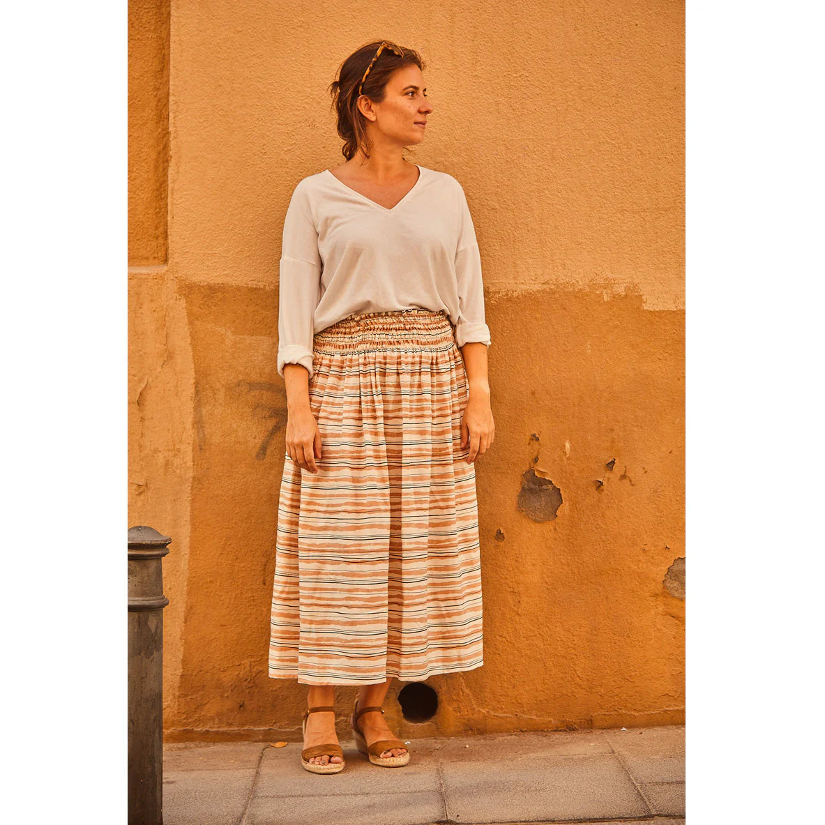 Sifnos Blouse, Dress or Skirt - Woman - Sewing Pattern | Ikatee