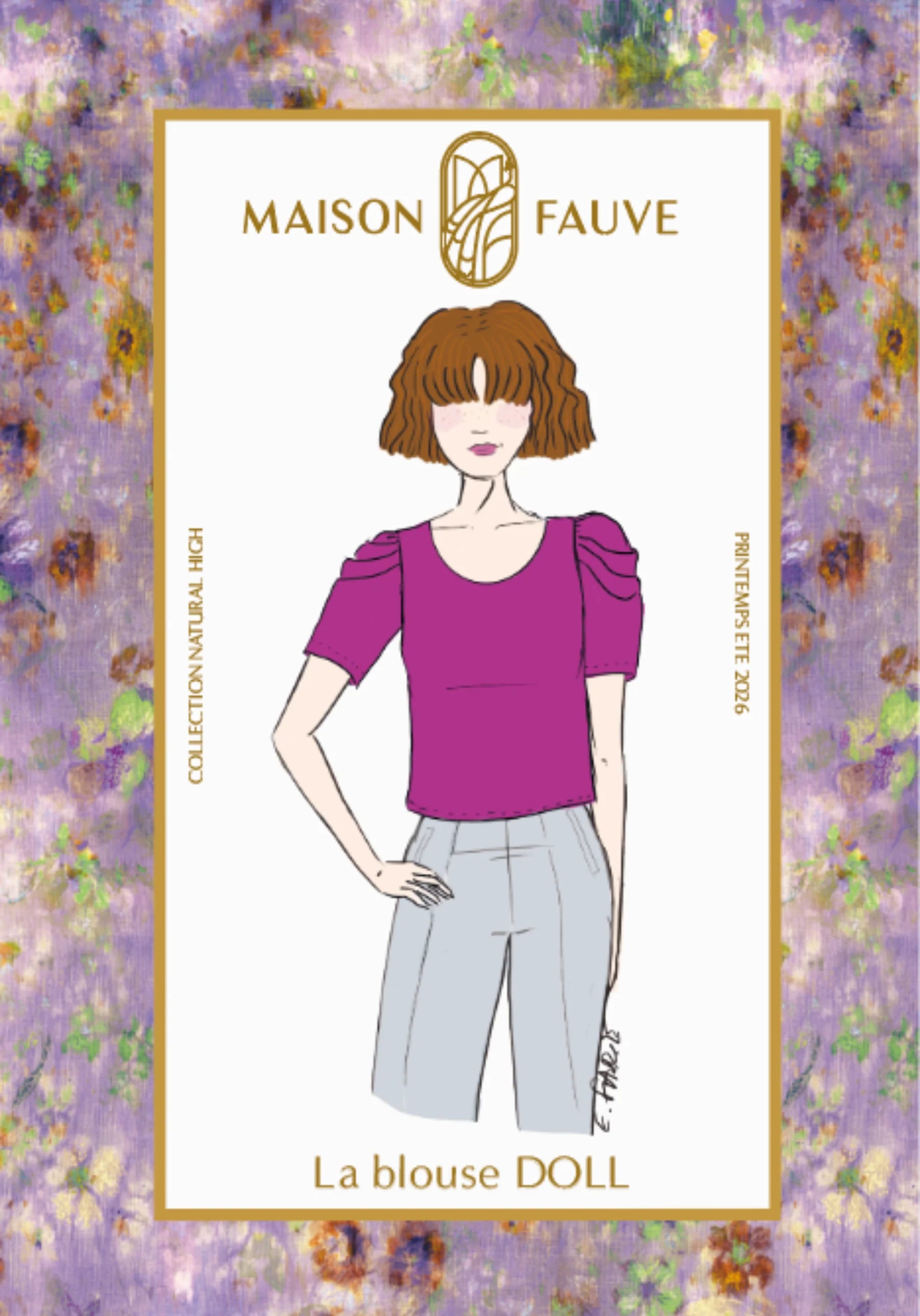 Doll Blouse - Sewing Pattern | Maison Fauve