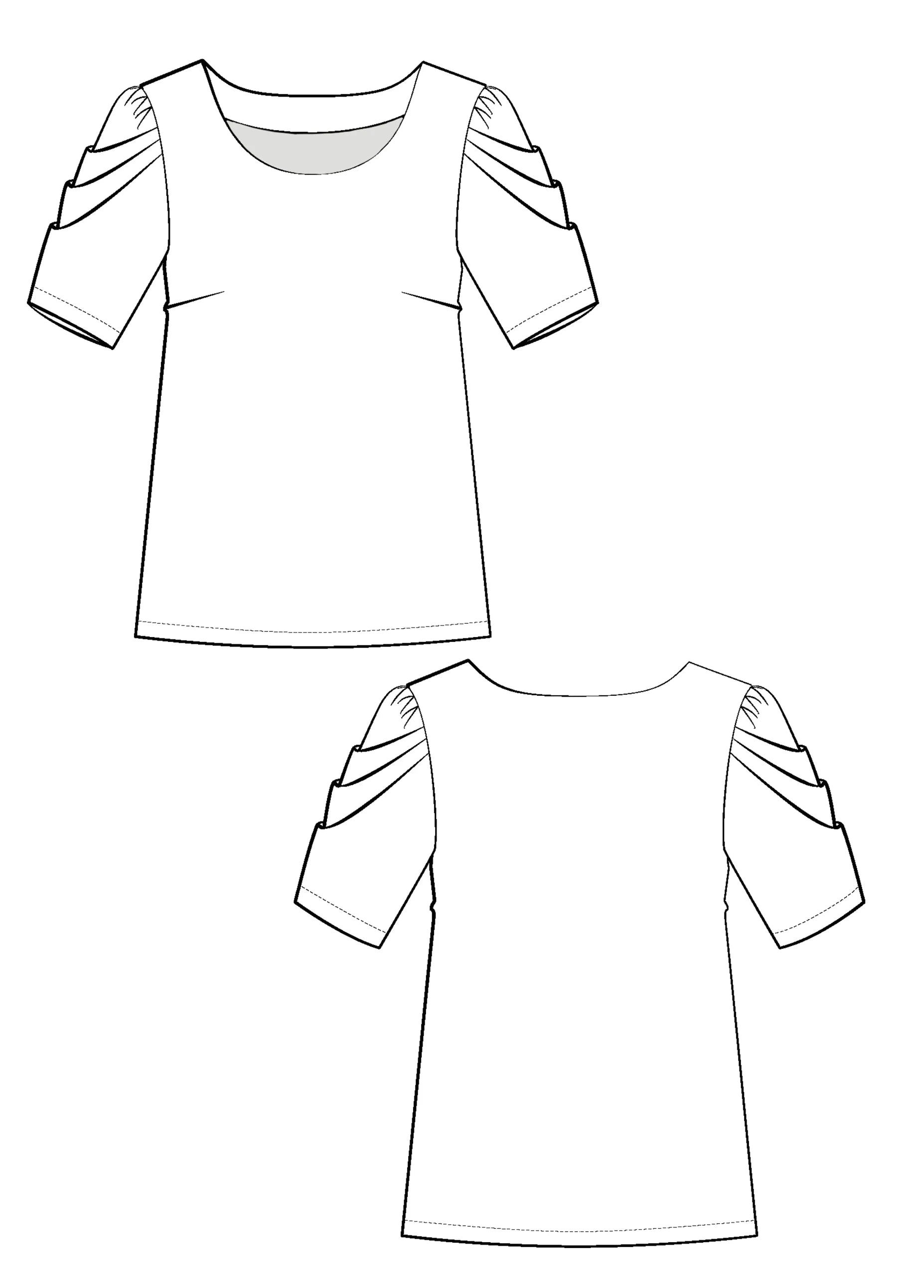 Doll Blouse - Sewing Pattern | Maison Fauve