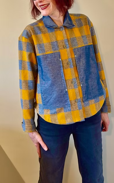 PDF Pattern - Atlas Overshirt | French Navy