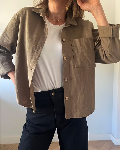 PDF Pattern - Atlas Overshirt | French Navy