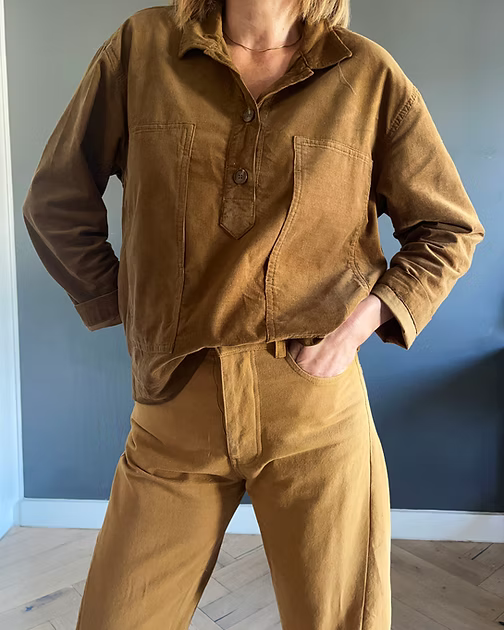 PDF Pattern - Atlas Overshirt | French Navy