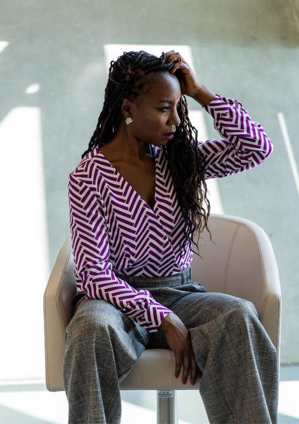 Soho Wrap Dress &amp; Blouse - Sewing Pattern | Maison Fauve