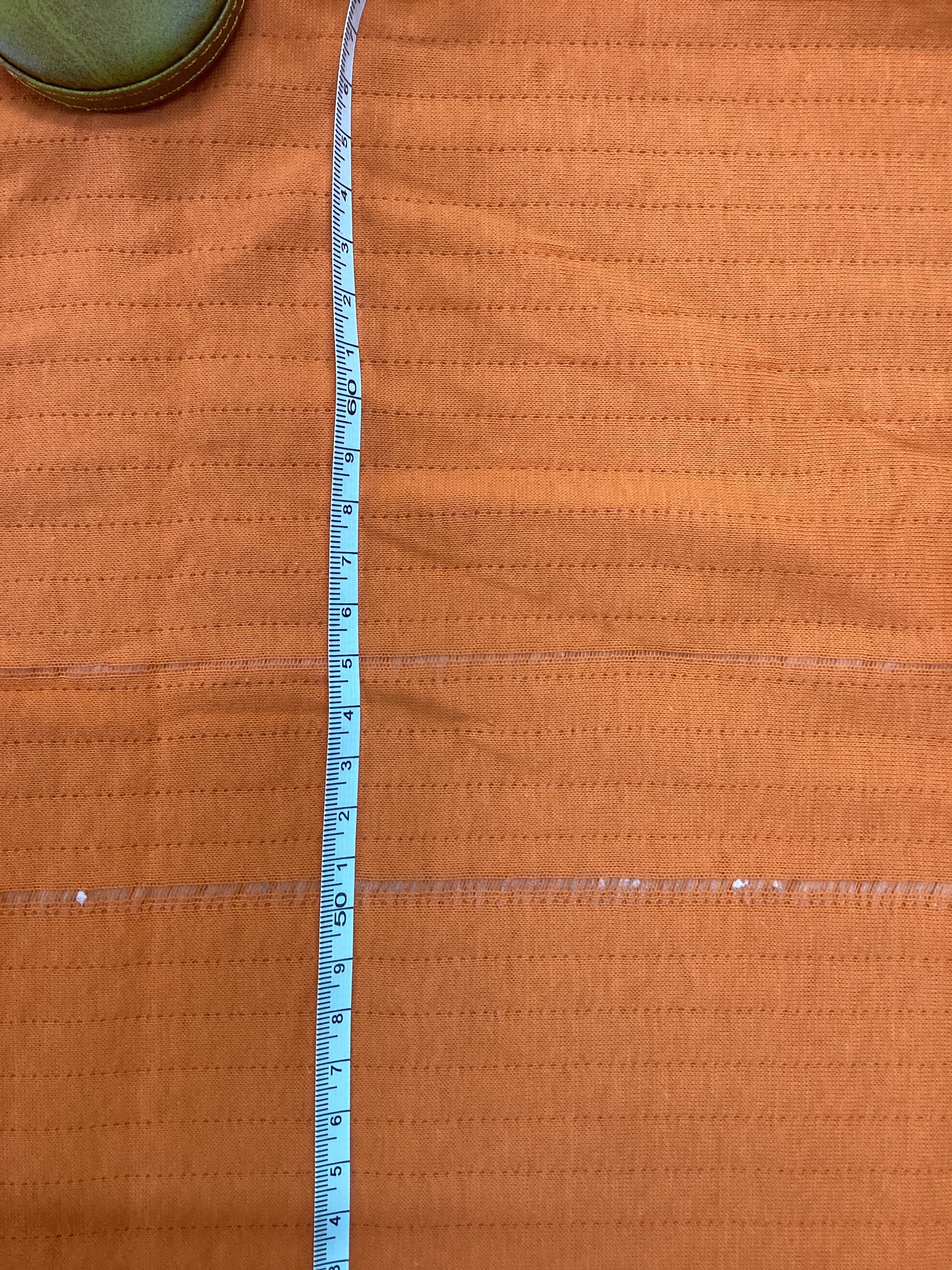 See You At Six - Quilted Knit - Flame Red - 235cm piece with fault