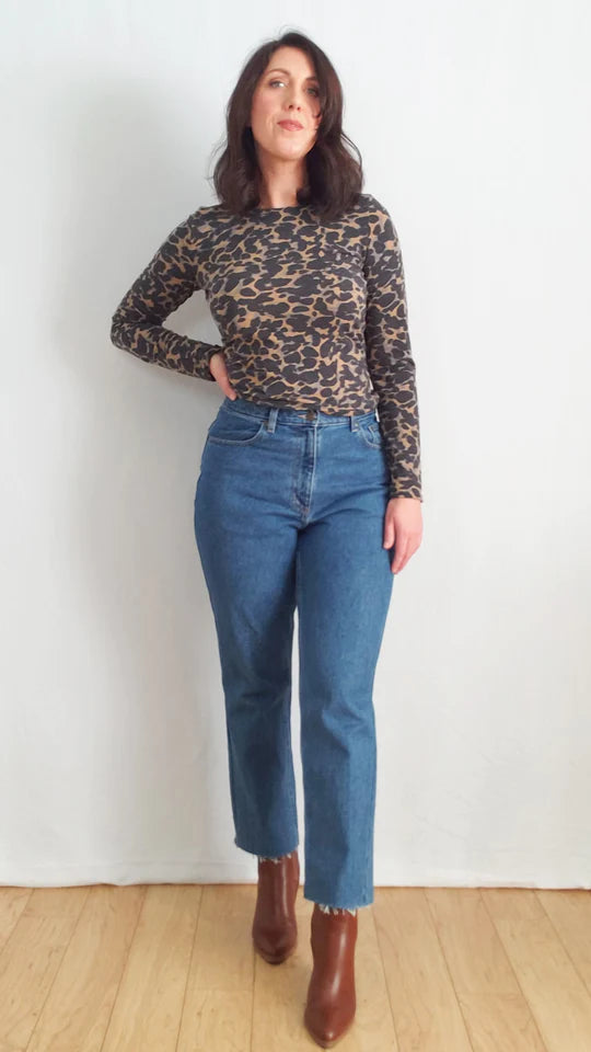 PDF Pattern - Comfi Lounge Tee + Pants Set | Pattern Scout