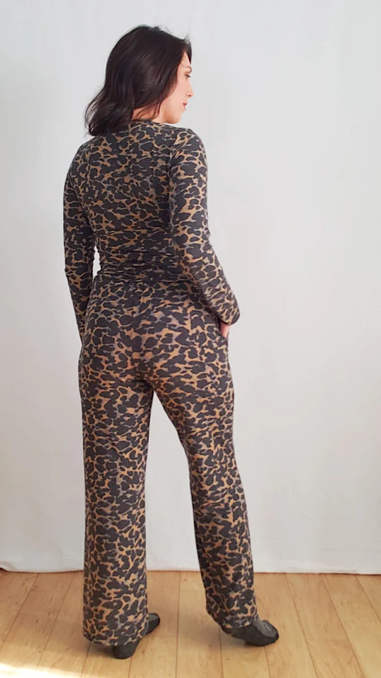 PDF Pattern - Comfi Lounge Tee + Pants Set | Pattern Scout