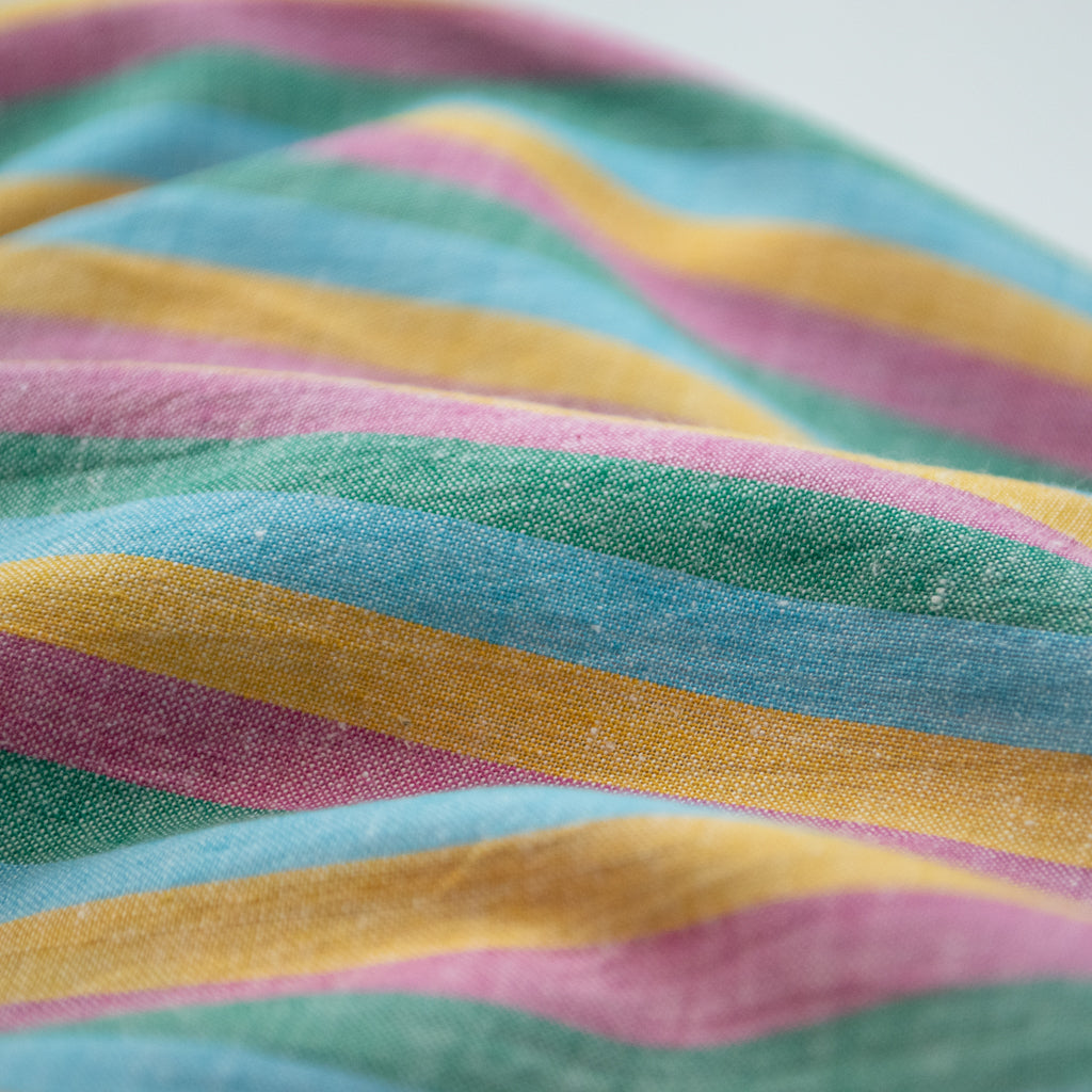 Handwoven Cotton - Spring Stripe