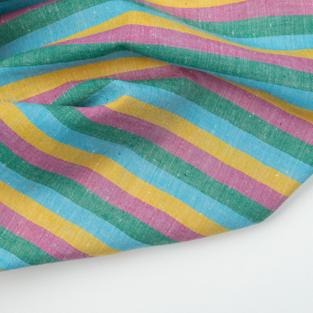 Handwoven Cotton - Spring Stripe