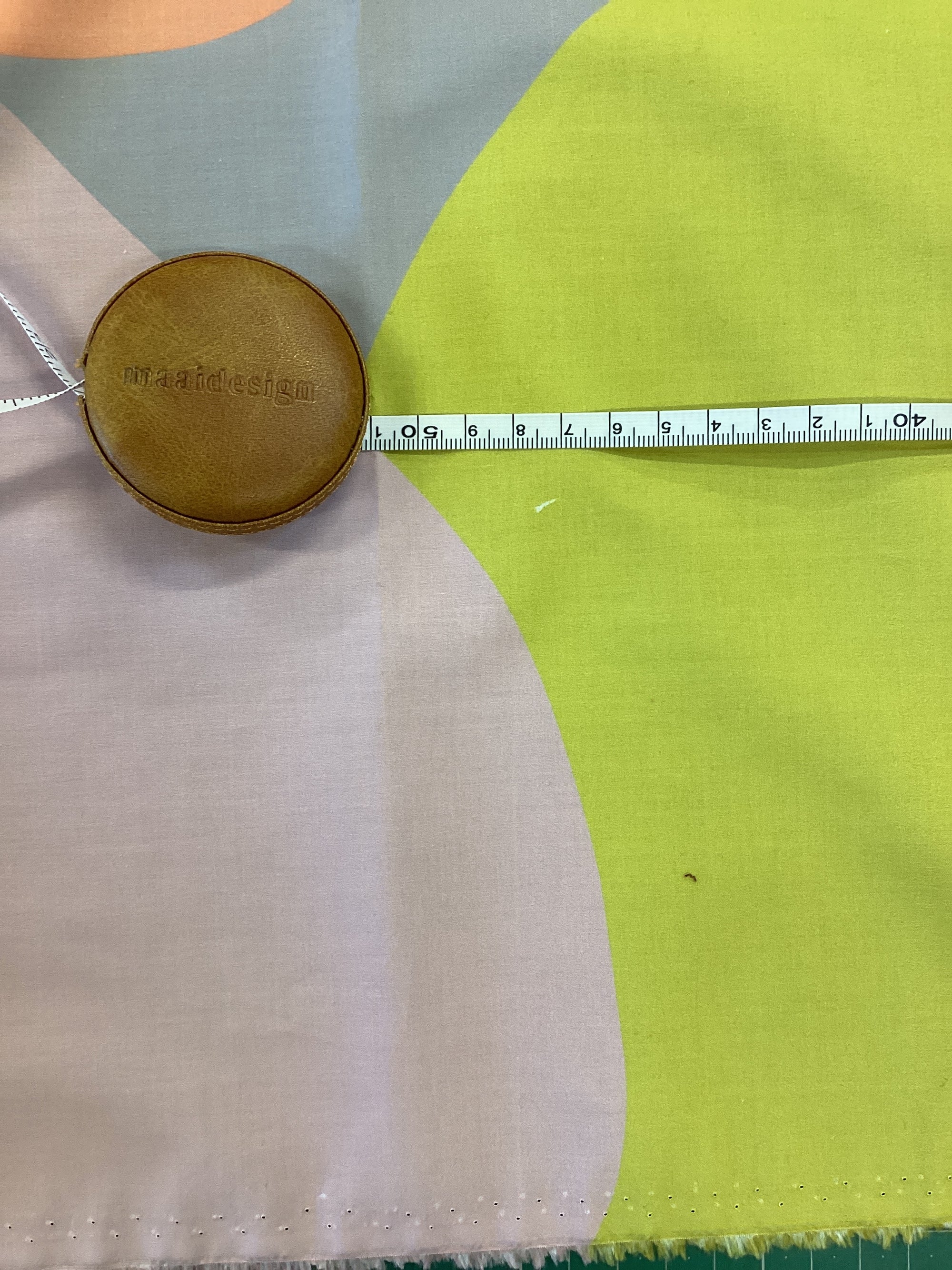 Alison Willoughby | Kaleido Watermelon | Cotton Lawn - 103cm piece with fault