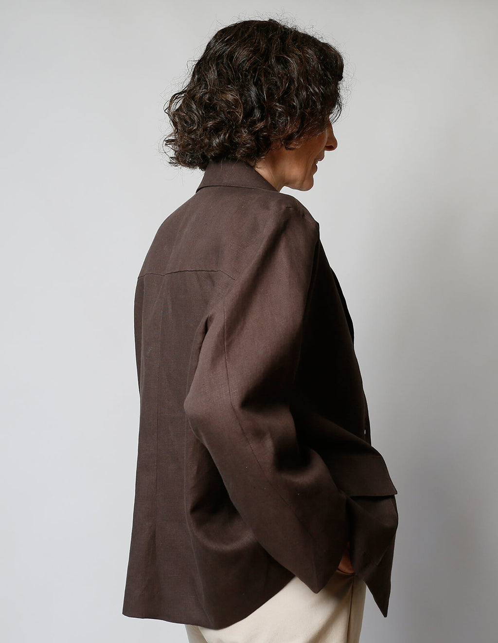 Simple Box Jacket Pattern PDF Pattern - Boxy Jacket | The Makers Atelier – MaaiDesign Fabrics