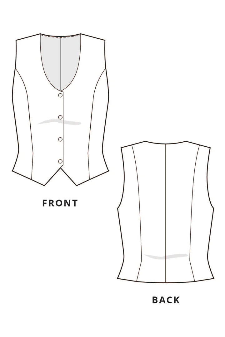 PDF Pattern - Birch Vest | Pattern Scout