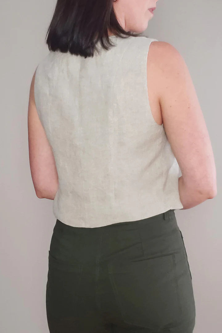 Birch Top Pattern PDF Pattern - Birch Vest | Pattern Scout – MaaiDesign Fabrics