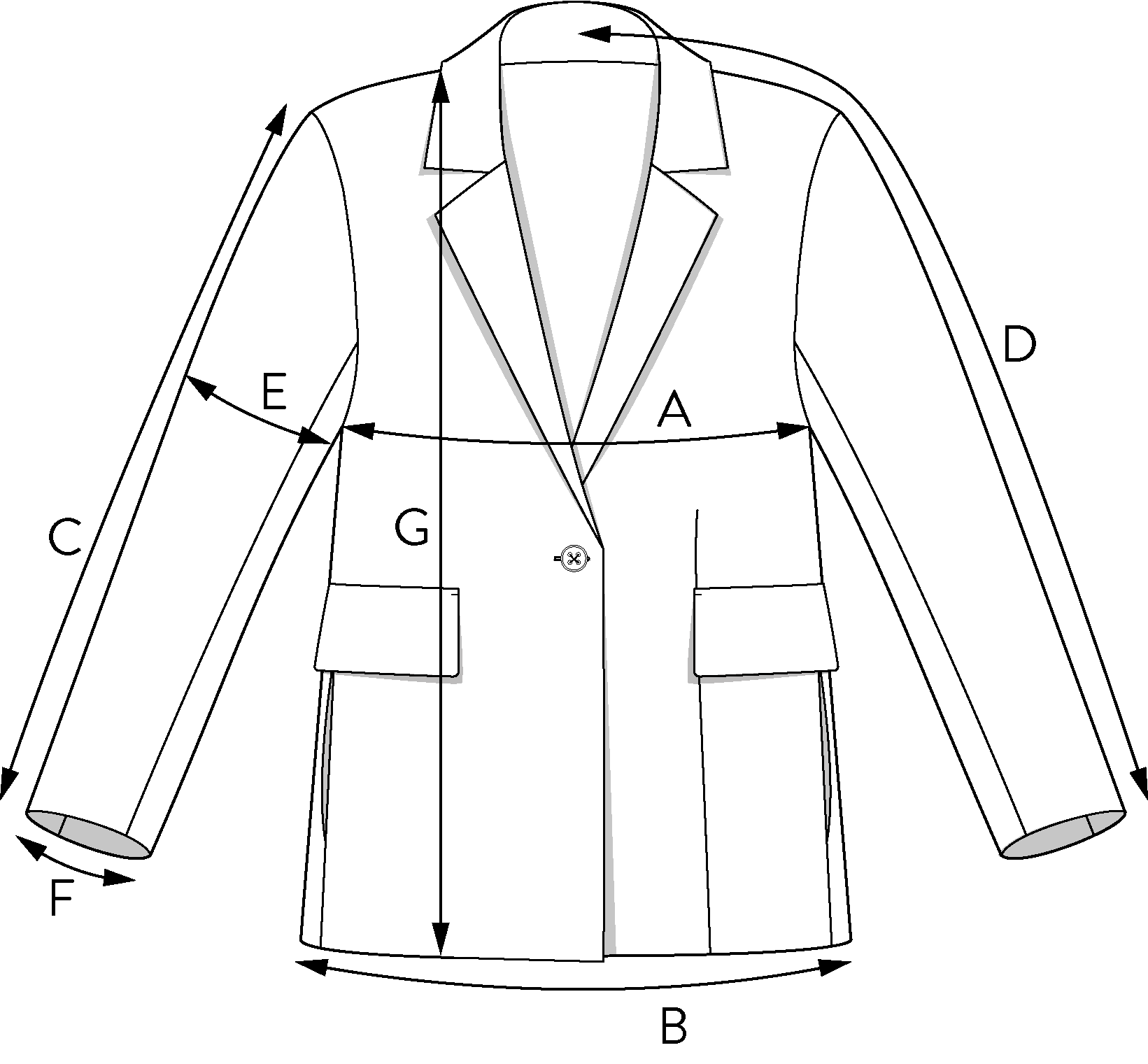 Blazer Sewing Pattern The Assembly Line - Main Image