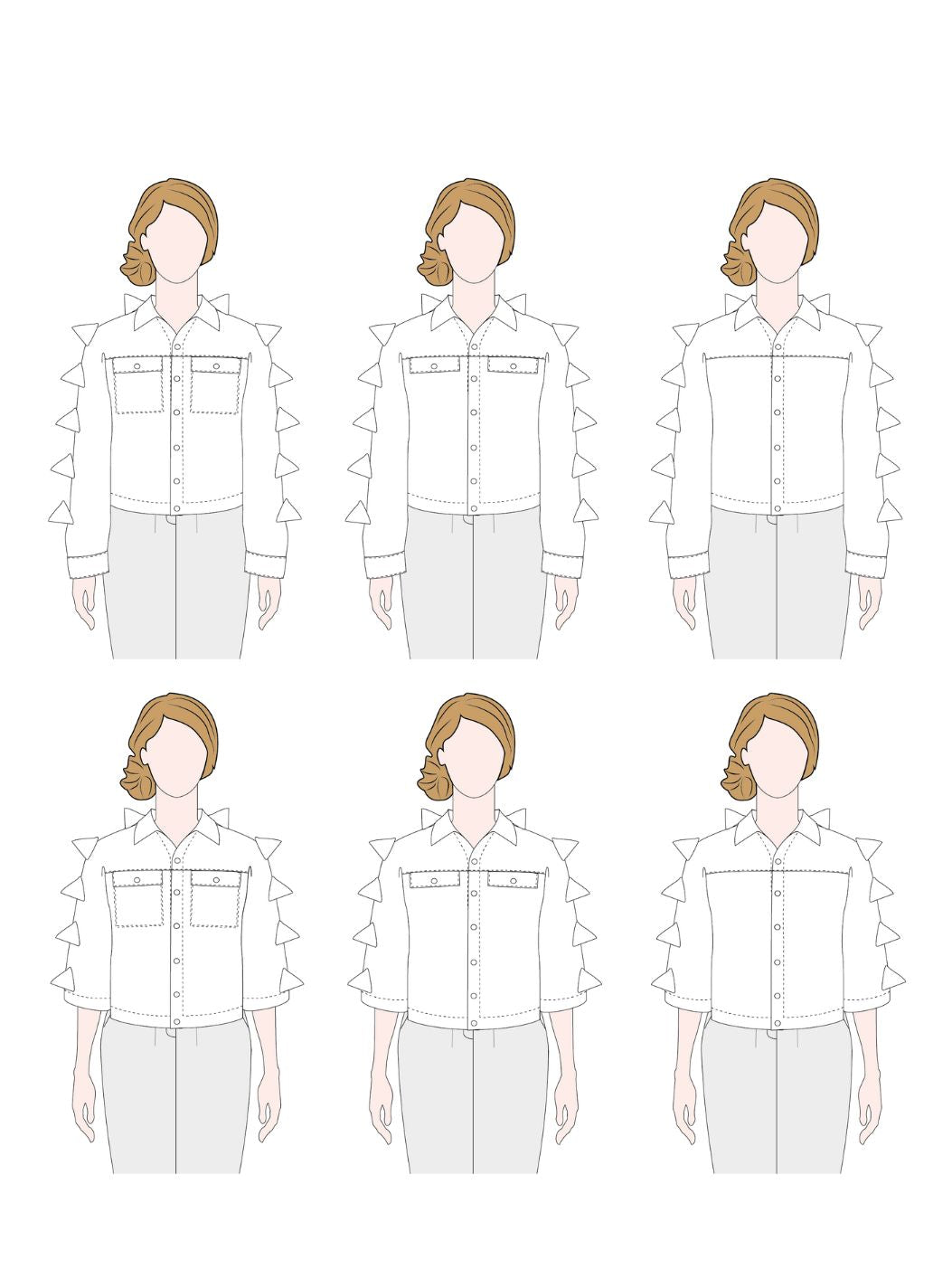 Jenner Jacket Pattern PDF Pattern - Jenna Jacket | Notches – MaaiDesign Fabrics