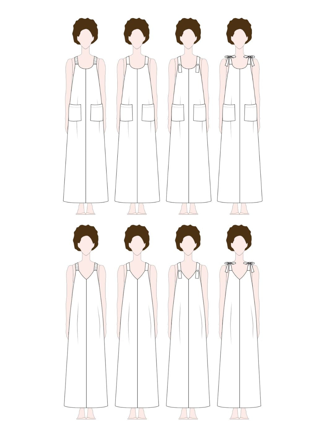 PDF Pattern - Sinai Top &amp; Dress | Notches