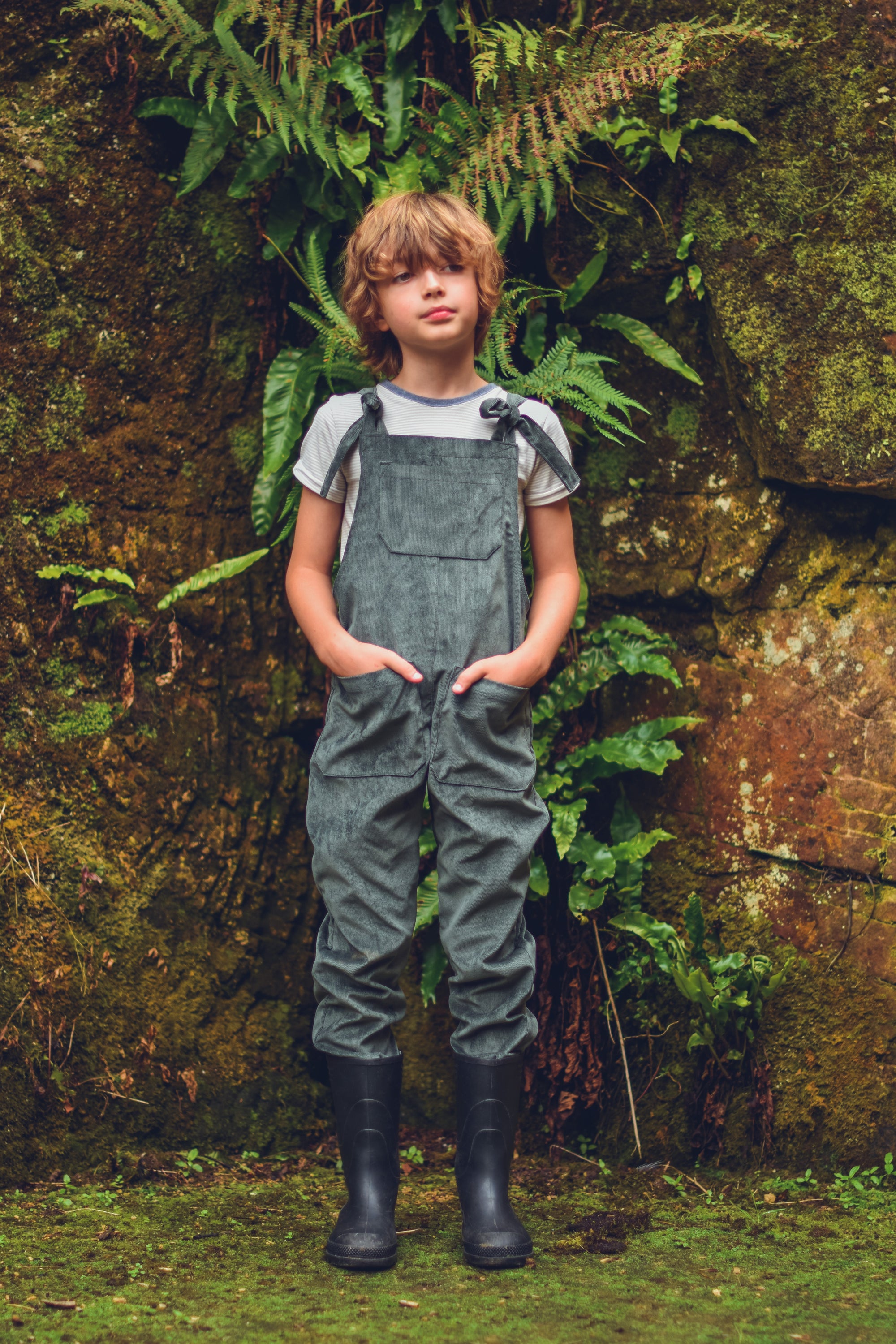 PDF Pattern - Heyday Dungarees - Child | Waves &amp; Wild