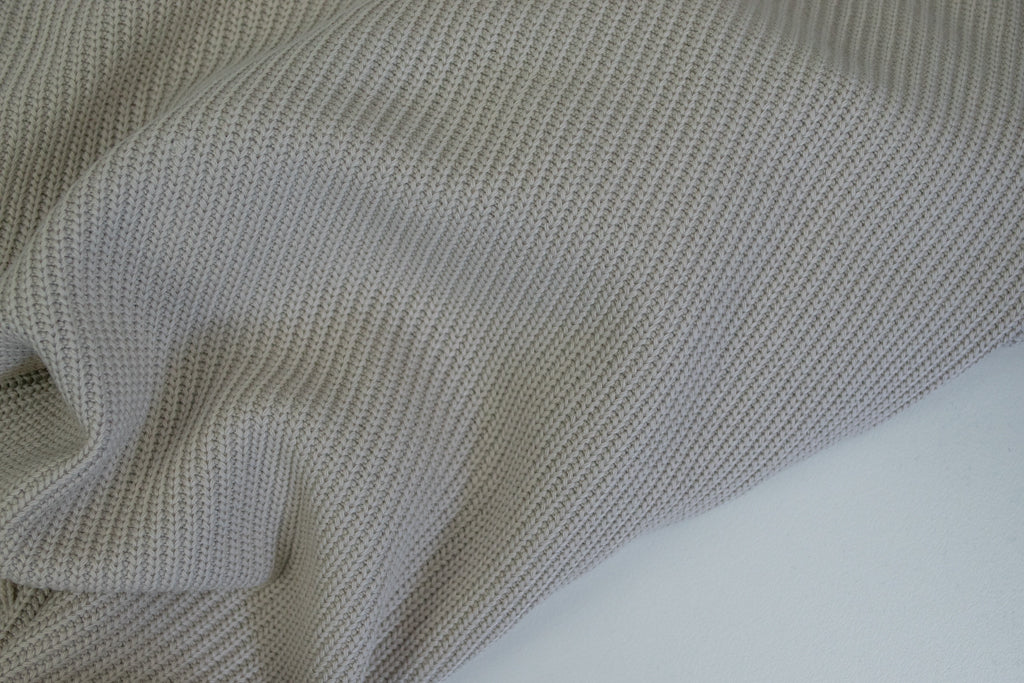 Chunky Cotton Knit - Sand