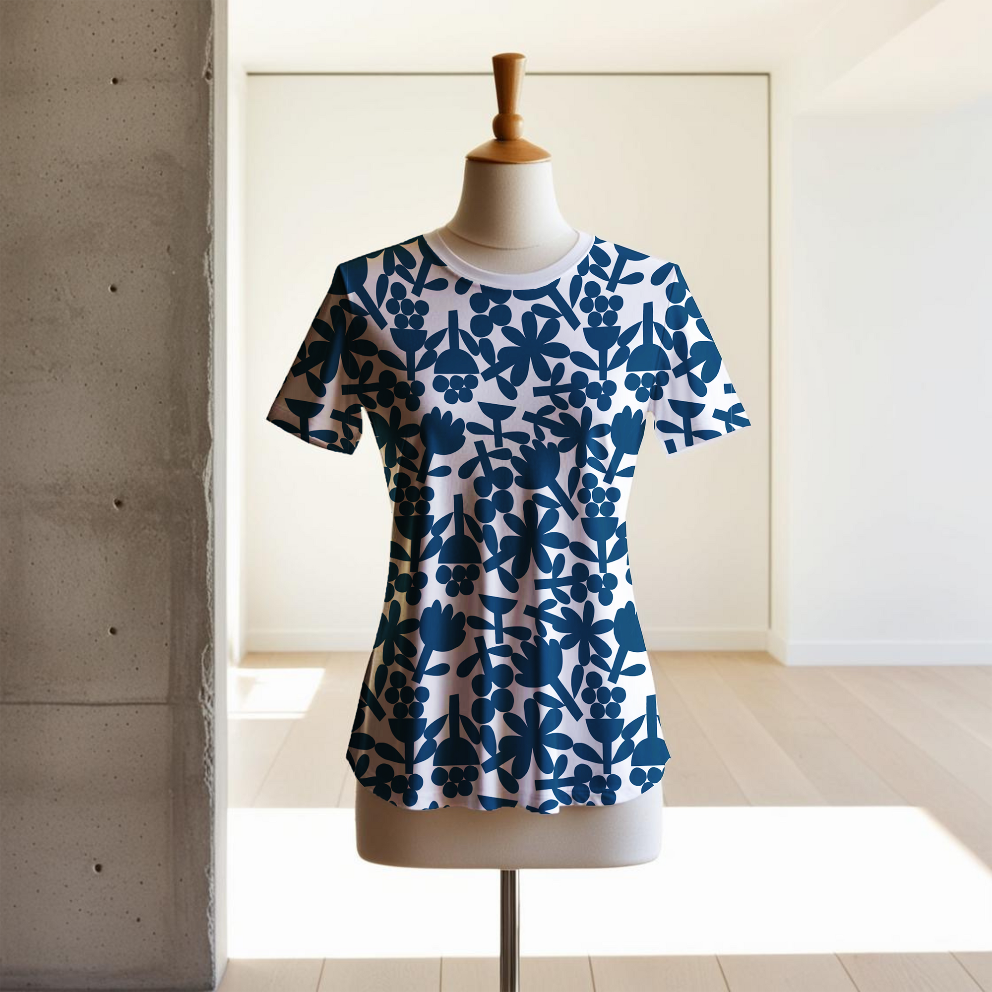 Jennifer Bouron - Cotton Jersey - Messy Flowers