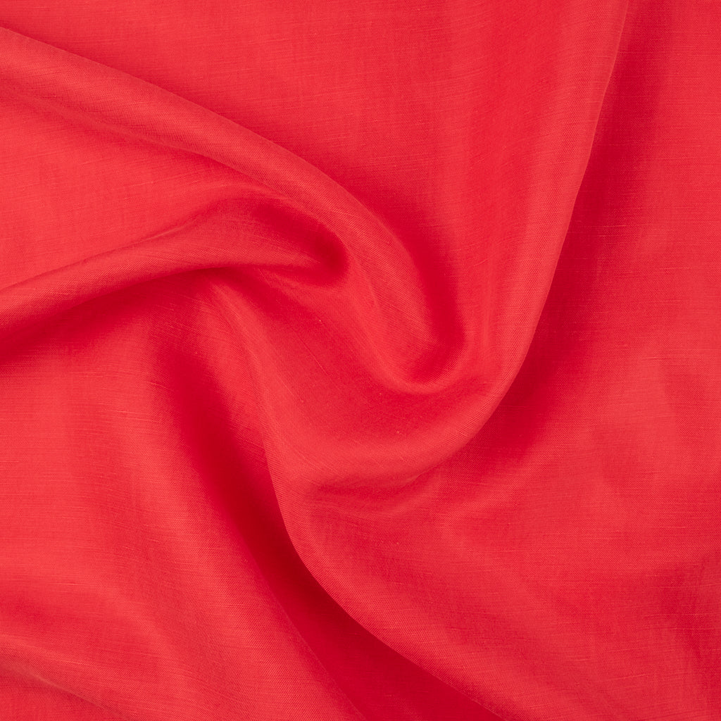 Cupro Linen Tencel - Crimson Red