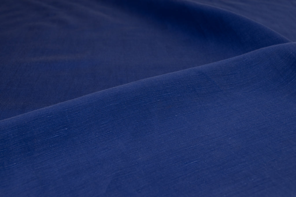 Cupro Linen Tencel - Cobalt