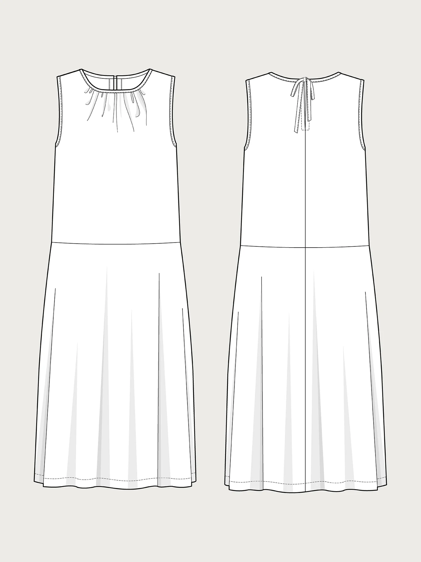 Drop Waist Dress
