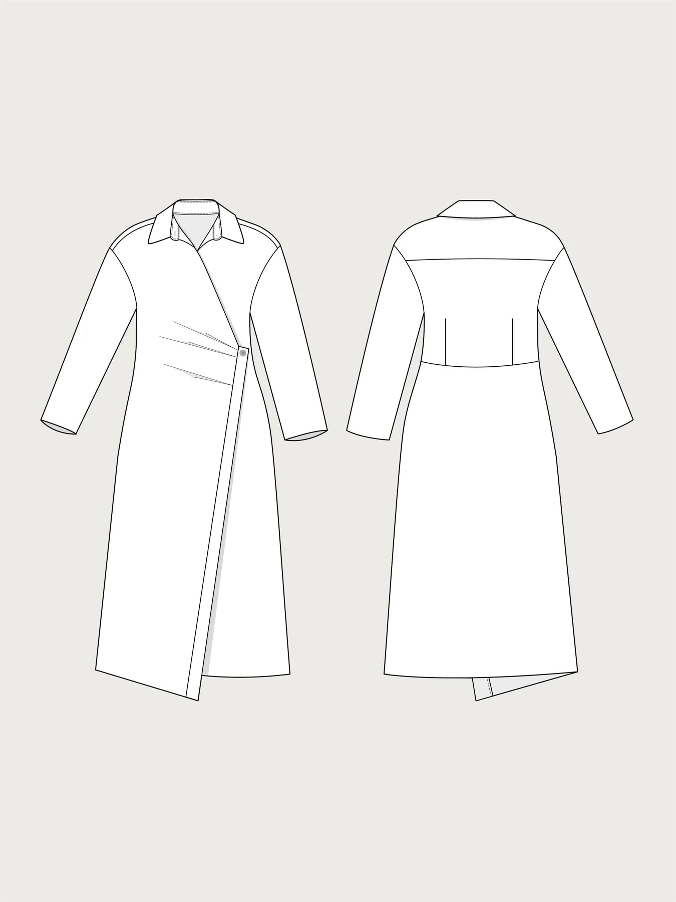 Wrap Dress - Sewing Pattern | The Assembly Line