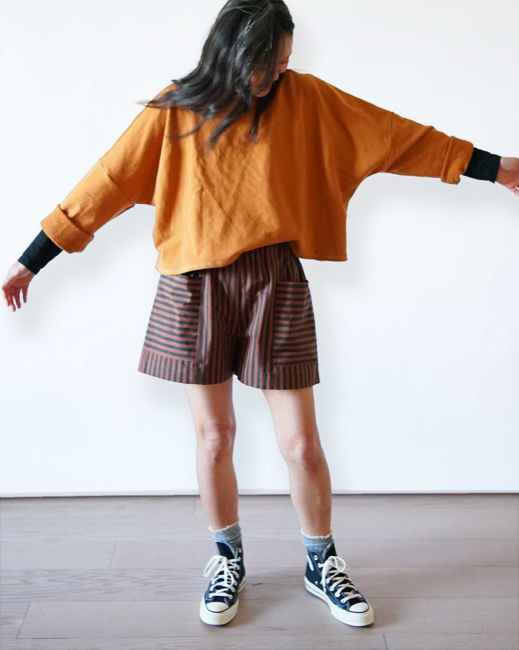 PDF Pattern - Weekend Chore Shorts | Matchy Matchy Sewing Club
