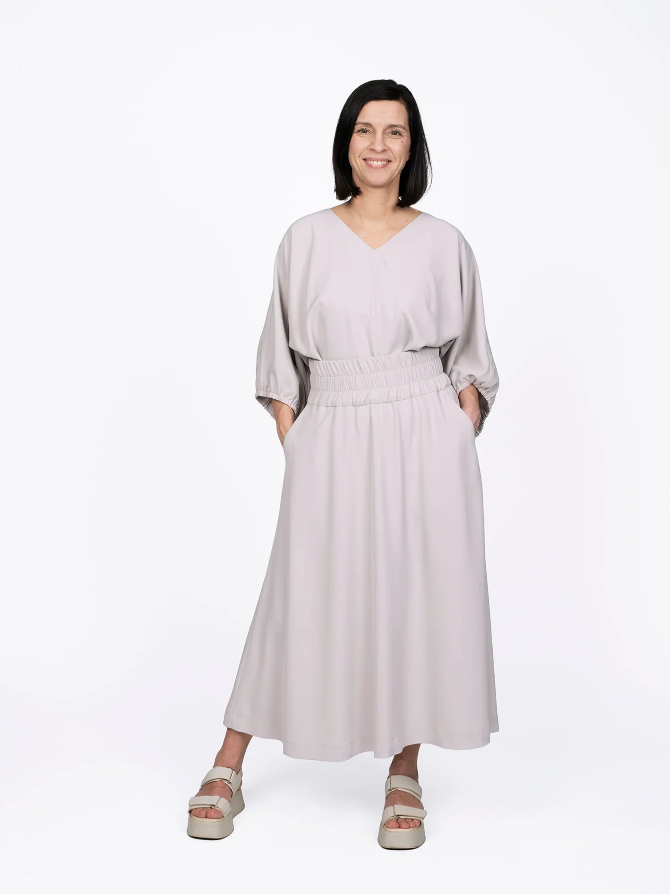 V-Neck Cuff Top - Sewing Pattern | The Assembly Line