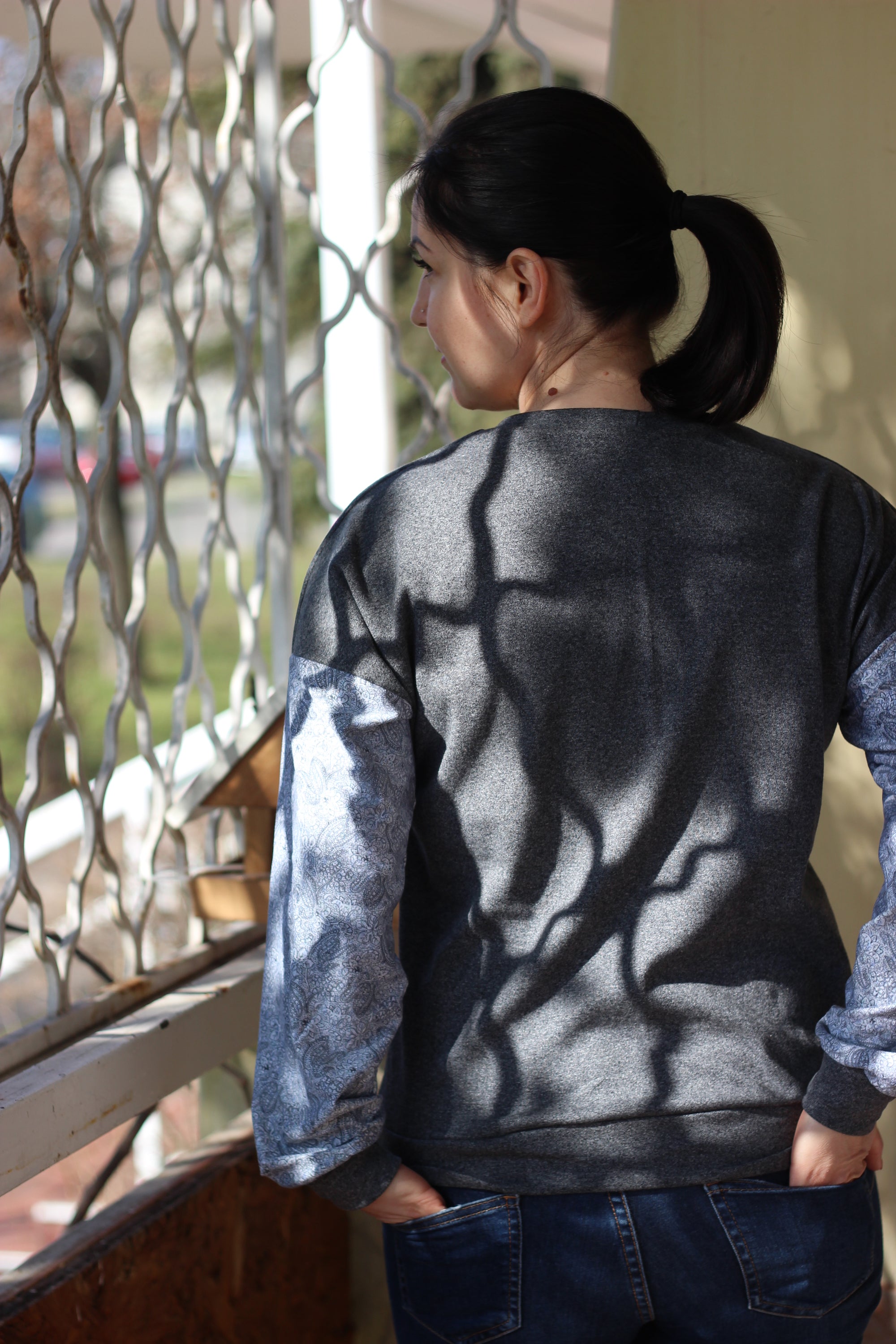 PDF Pattern - Driftwood Dolman Sweatshirt - Adult Female/Curve Fit | Waves &amp; Wild