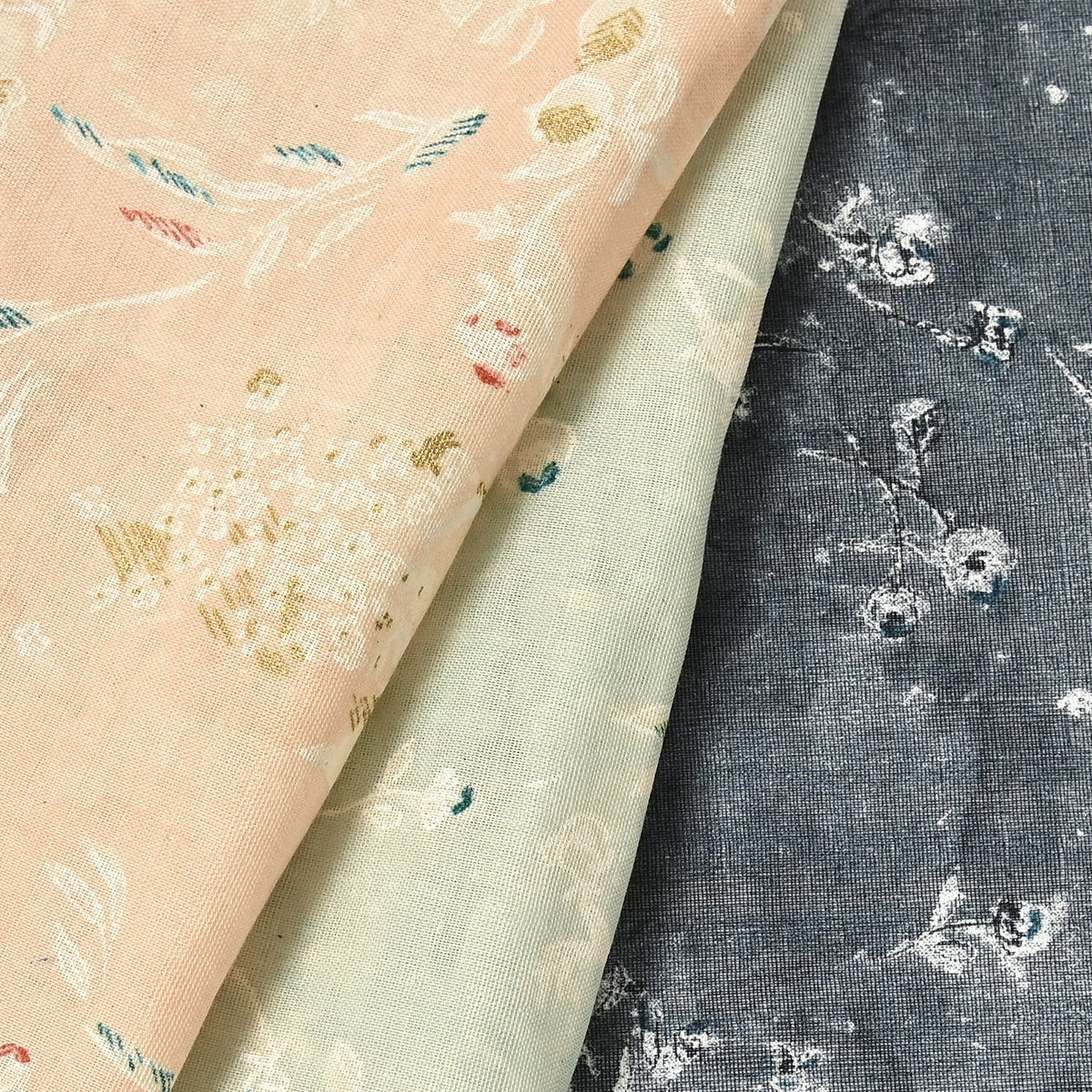 Nani Iro Lokomaikai - Double Gauze - Grey
