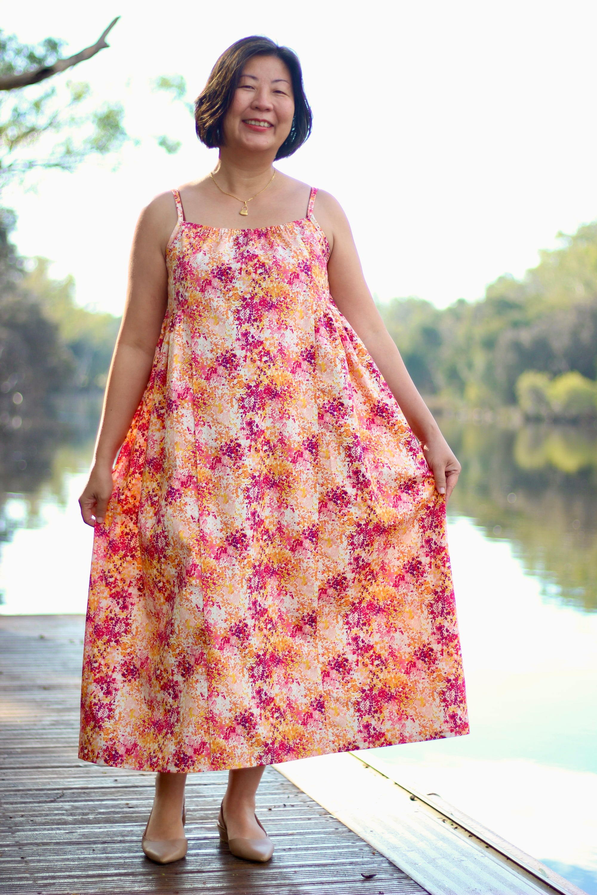 Johanna Ralph | Floral Vision Warm | Cotton Sateen
