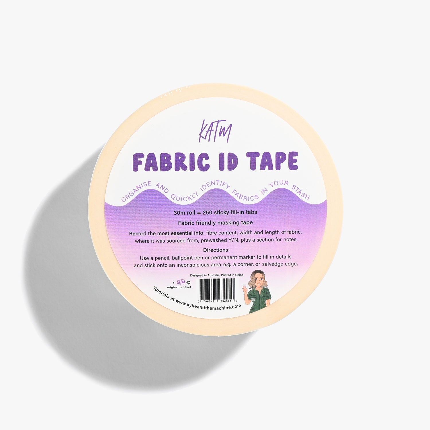 Fabric ID Tape by Kylie and The Machine