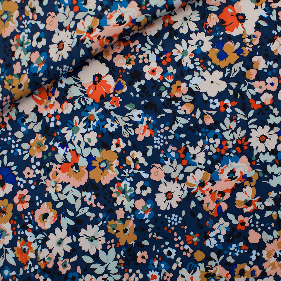 See You At Six - Flower Joy - Viscose Rayon Satin