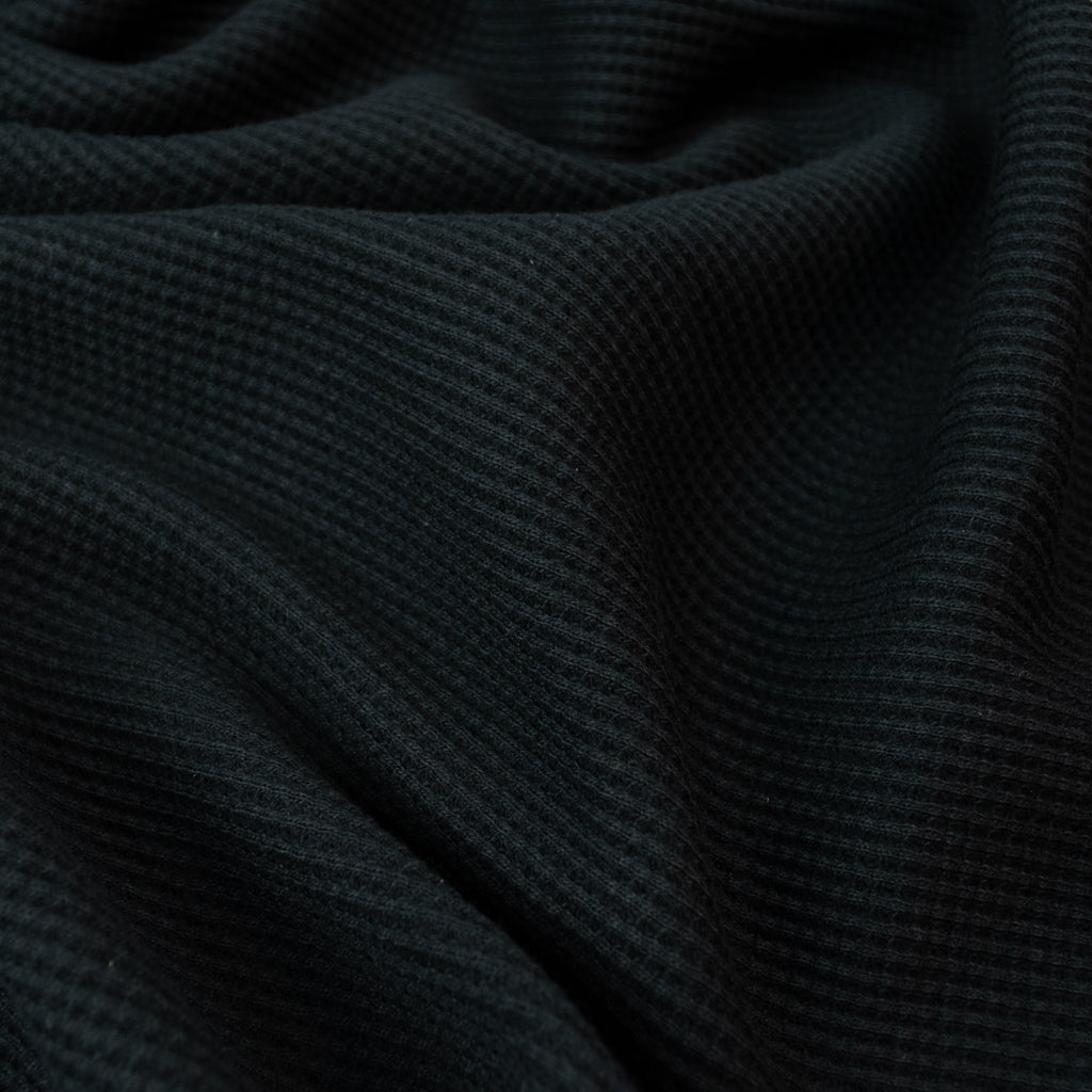 Australian Good Earth Cotton® - Waffle Knit - Black