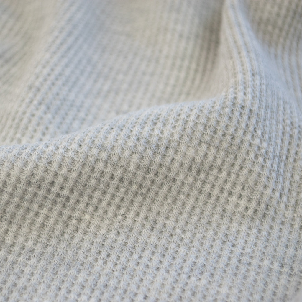 Australian Good Earth Cotton® - Waffle Knit - Grey Marle