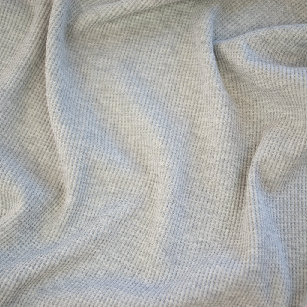 Australian Good Earth Cotton® - Waffle Knit - Grey Marle