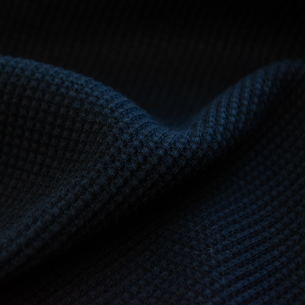 Australian Good Earth Cotton® - Waffle Knit - Indigo
