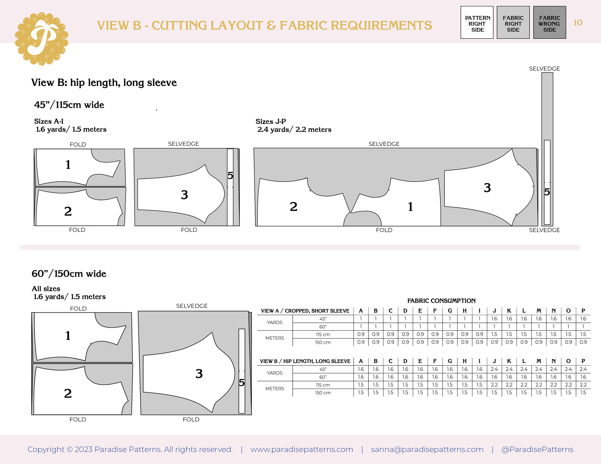 PDF Pattern - Honeygirl Tee | Paradise Patterns