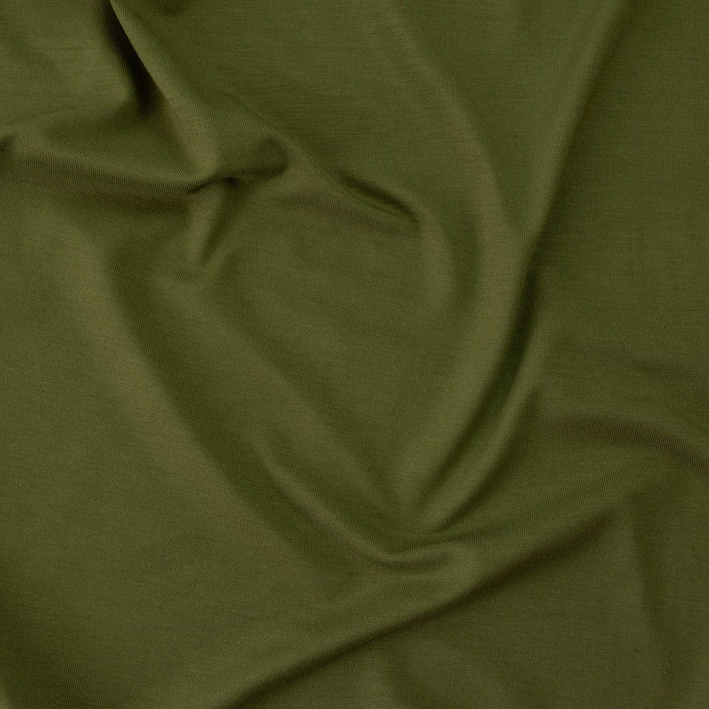 Heavy Bamboo Jersey - Olive Leaf