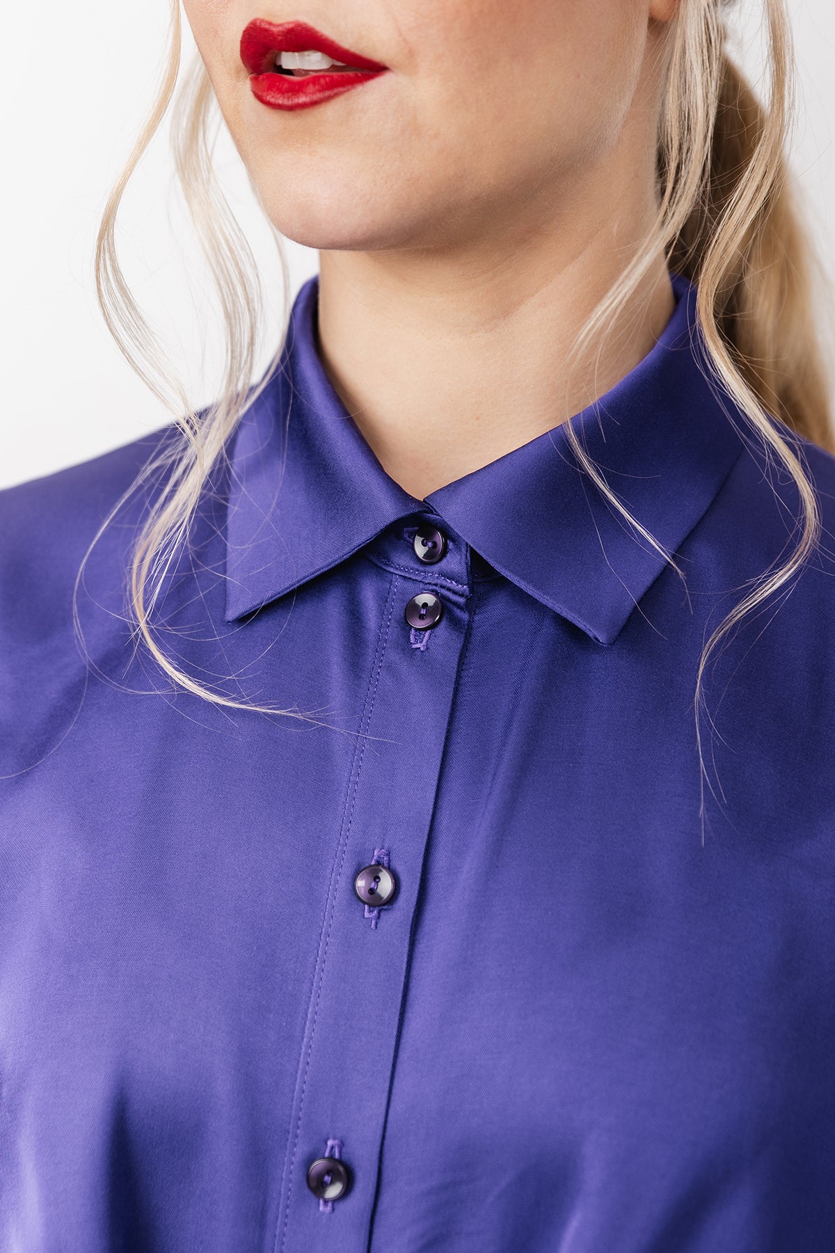 PDF Pattern - Ilta Ruched Shirt Dress | Named Clothing