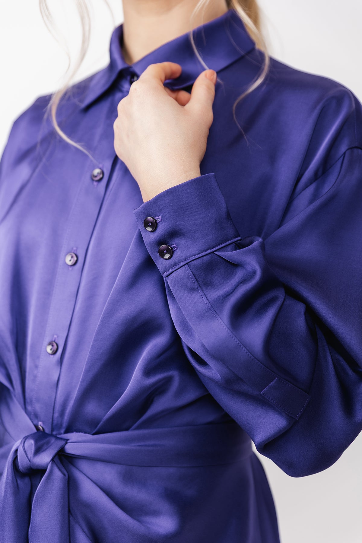 PDF Pattern - Ilta Ruched Shirt Dress | Named Clothing