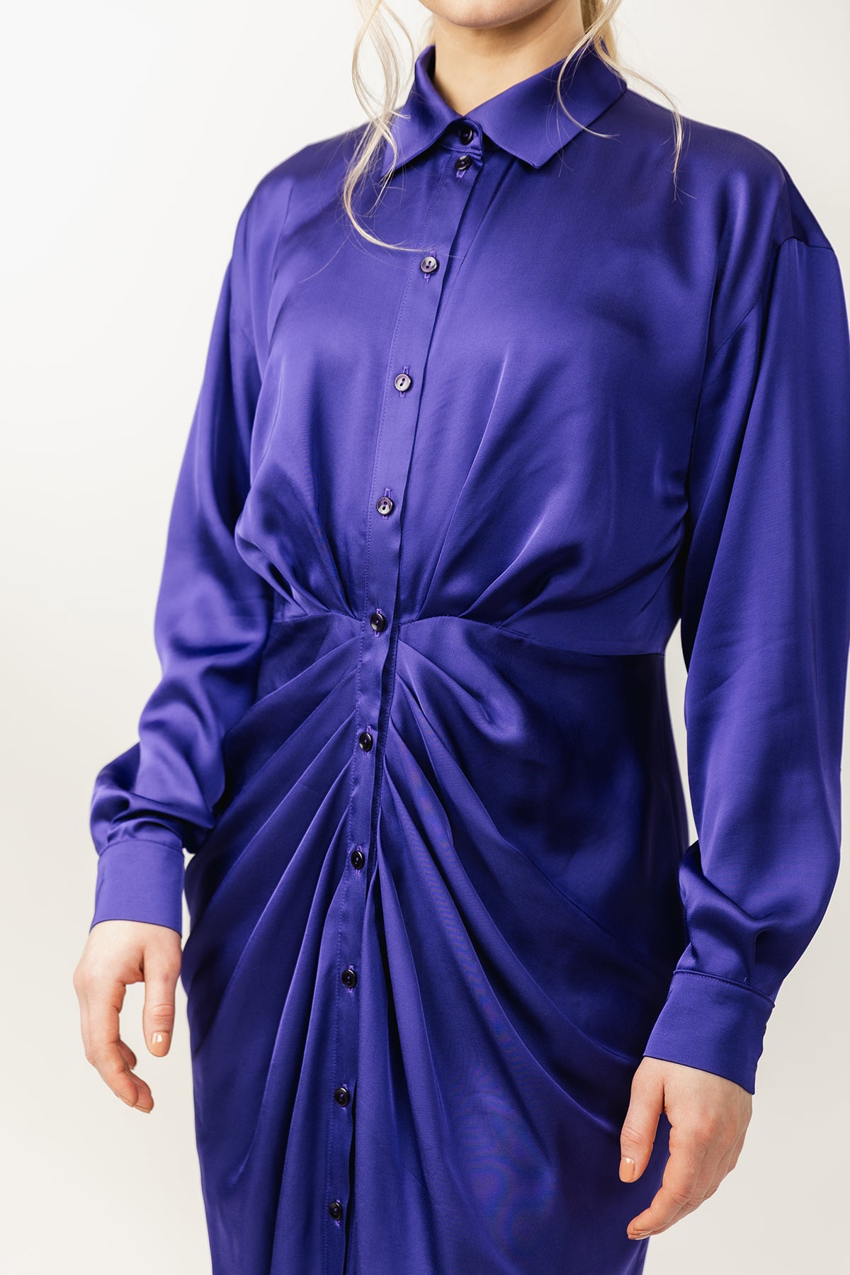 PDF Pattern - Ilta Ruched Shirt Dress | Named Clothing