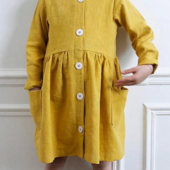 Anna Dress - Kids - Sewing Pattern | Ikatee